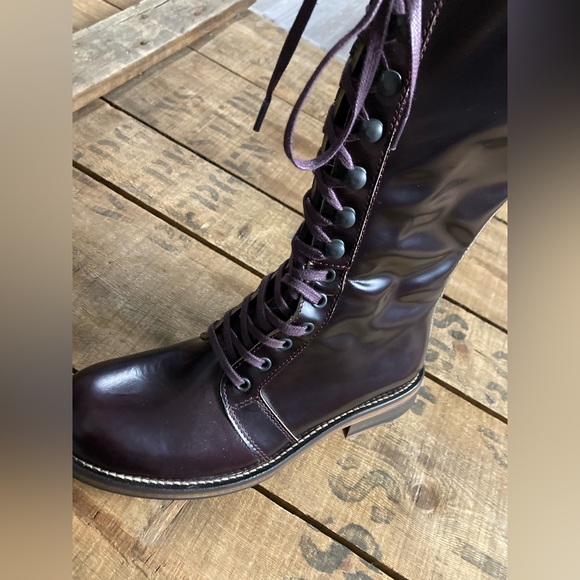 Purple combat boots| Zeha Berlin - Picture 2 of 9